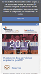 Mobile Screenshot of mutuanavarra.es
